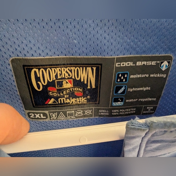 Minnesota Twins Throwback 1/4 Zip Pullover Water-repellent Jacket - Picture 3 of 3